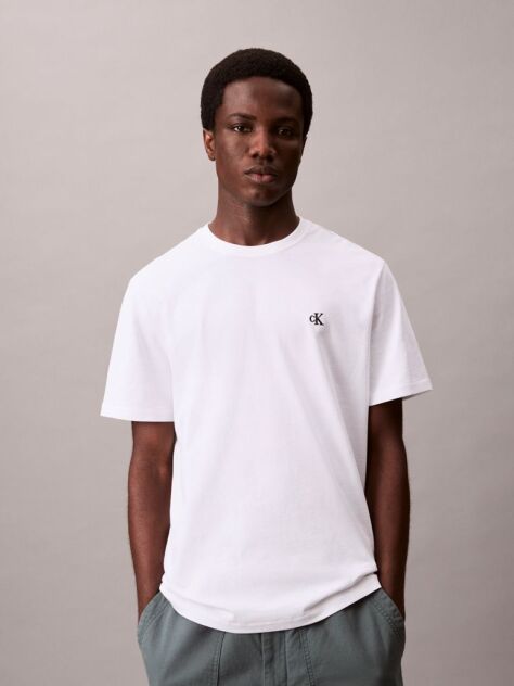 White Monogram T-shirt  Men