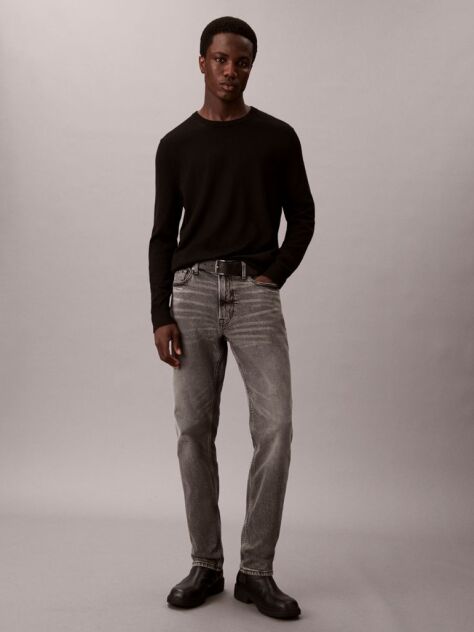 Grey Slim Fit Jeans  Men