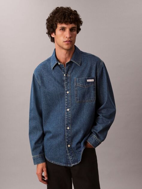Denim Denim Classic Button-Down Shirt  Men