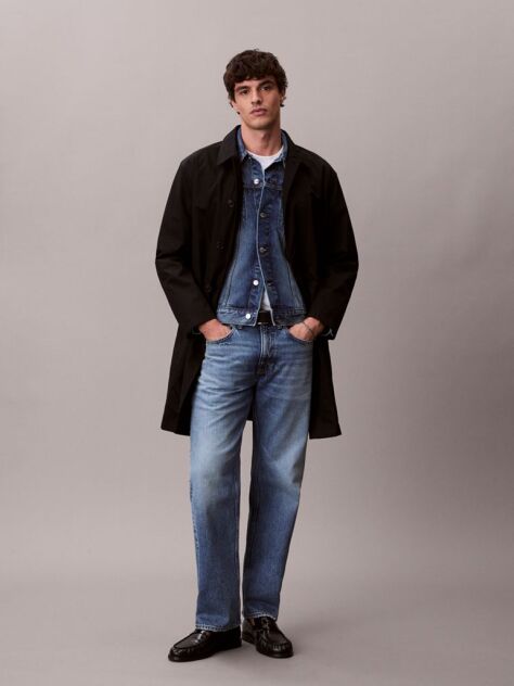 Denim 90s Τζιν Με Ίσια Γραμμή  Άνδρας