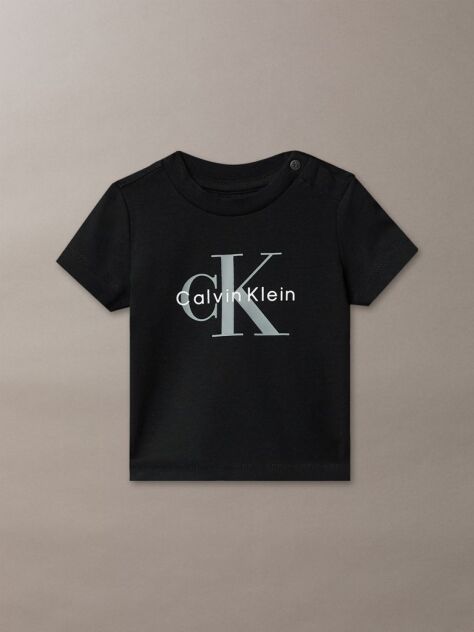 Black Newborn Signature Logo T-shirt  Newborn