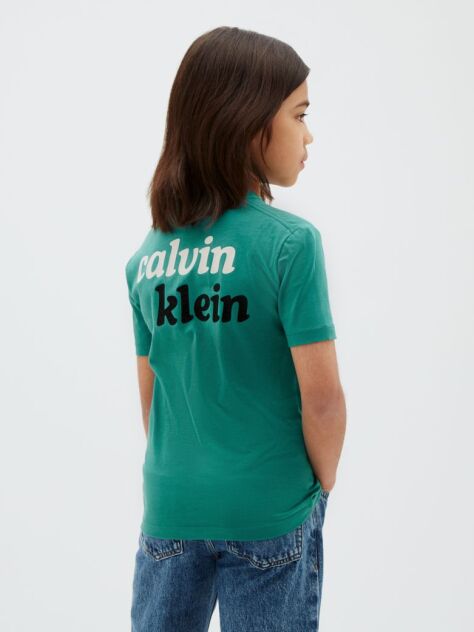 Πράσινο Παιδικό T-Shirt Με Λογότυπο  Αγόρι