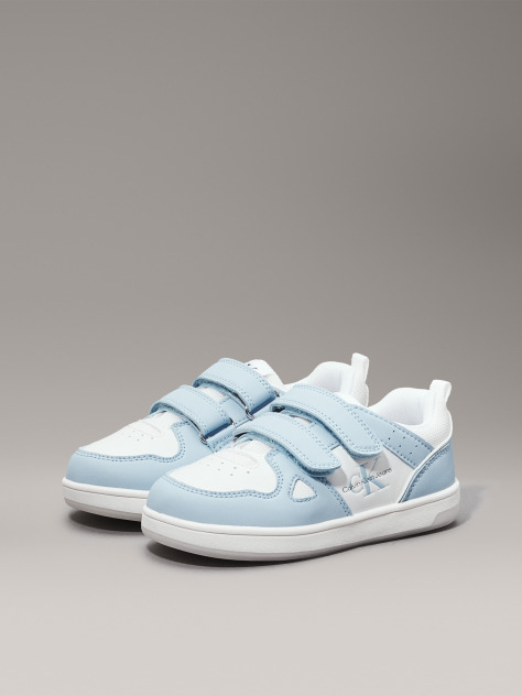 Multi Toddlers Velcro Trainers  Kids Unisex