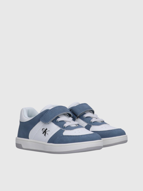 Multi Low Cut Lace-Up / Velcro Sneakers  Kids Unisex