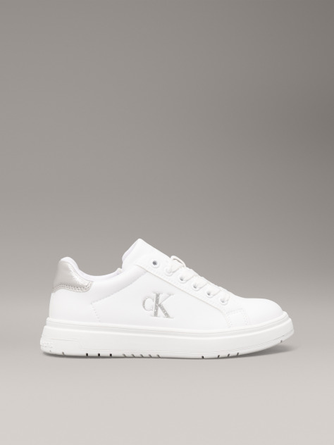 Λευκό Χαμηλά Sneakers Με Κορδόνια  Κορίτσι