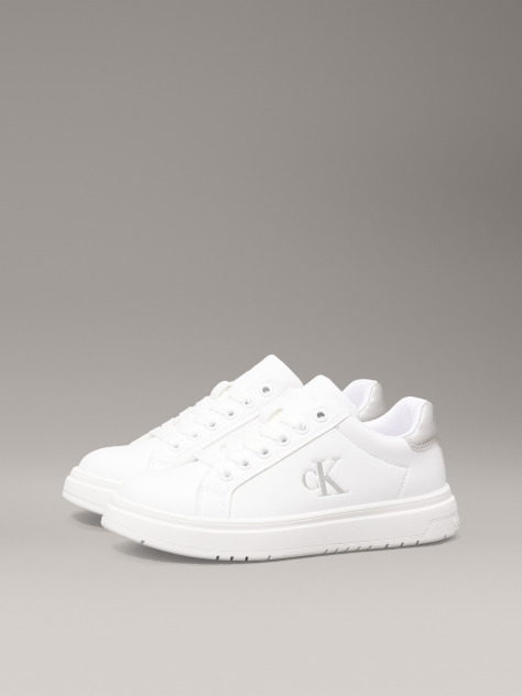 Λευκό Χαμηλά Sneakers Με Κορδόνια  Κορίτσι
