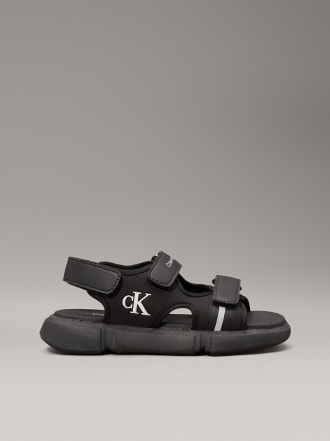 Black Velcro Sandal  Boys