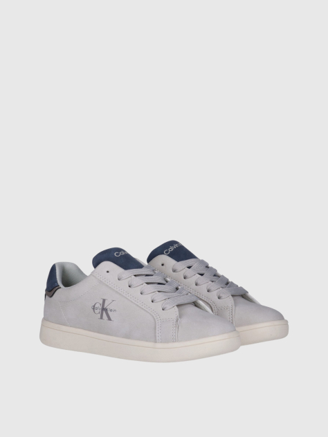 Μπλε Παιδικά Δετά Sneakers Με Χαμηλό Κόψιμο  Παιδικό Unisex