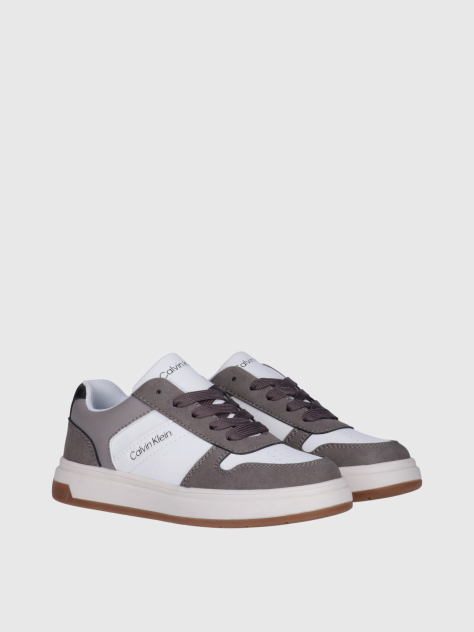 Multi Kids Low Cut Lace-Up Sneakers  Kids Unisex