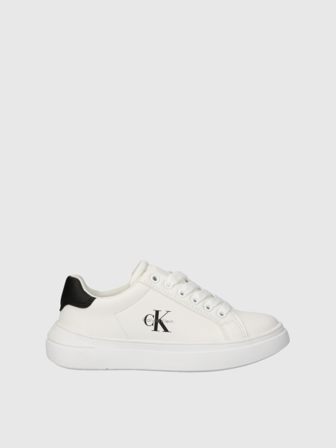 Λευκό Παιδικά Δετά Sneakers Με Χαμηλό Κόψιμο  Παιδικό Unisex