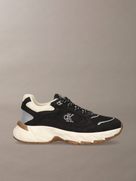 Black Kids Low Cut Lace-Up Sneakers  Kids Unisex
