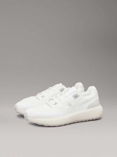 White Ripstop Trainers  Men