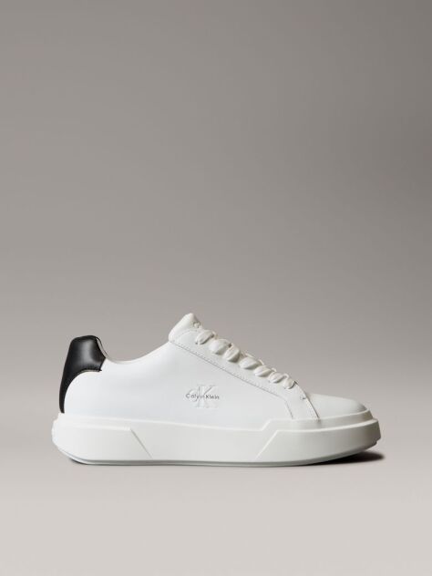 Λευκό Δερμάτινα Sneakers NYC   Άνδρας