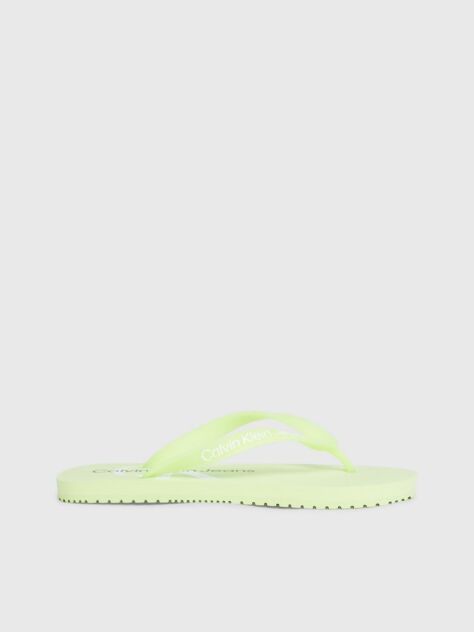Green Flip Flops  Women