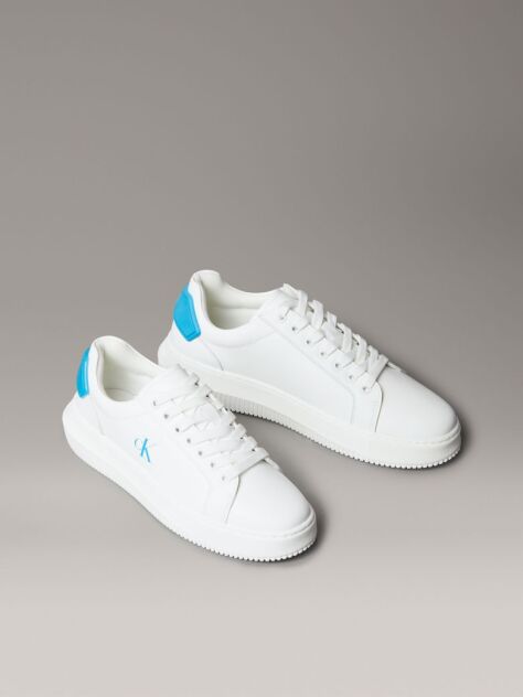 White Leather Trainers  Women
