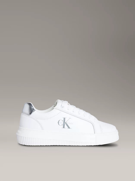 Λευκό Δερμάτινα Sneakers  Γυναίκα