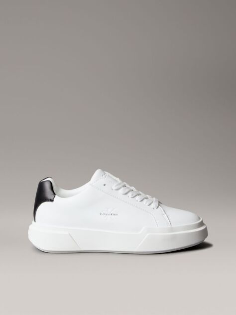 Λευκό Δερμάτινα NYC Sneakers  Γυναίκα