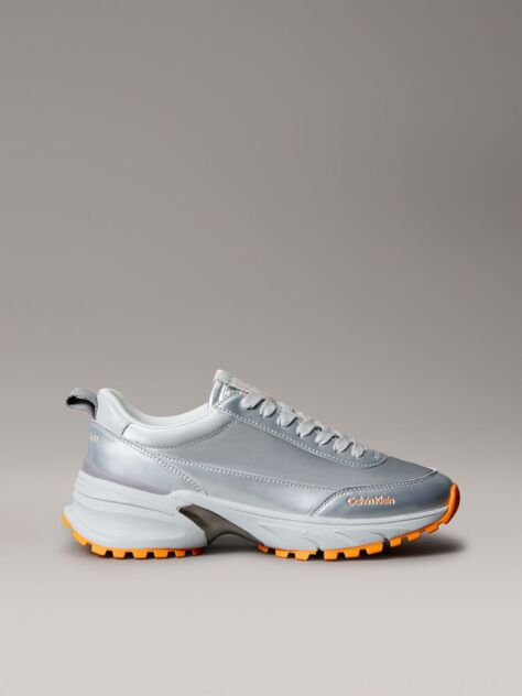 Silver Trailblazer — Shine Runner Trainers  Women