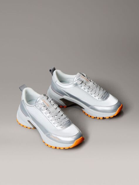 Silver Trailblazer — Shine Runner Trainers  Women