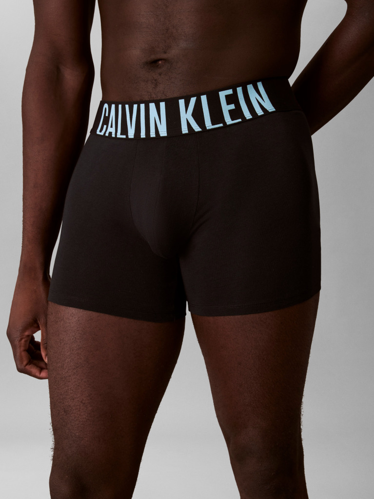 Black 3 Pack Boxer Briefs - Intense Power Cotton  Men