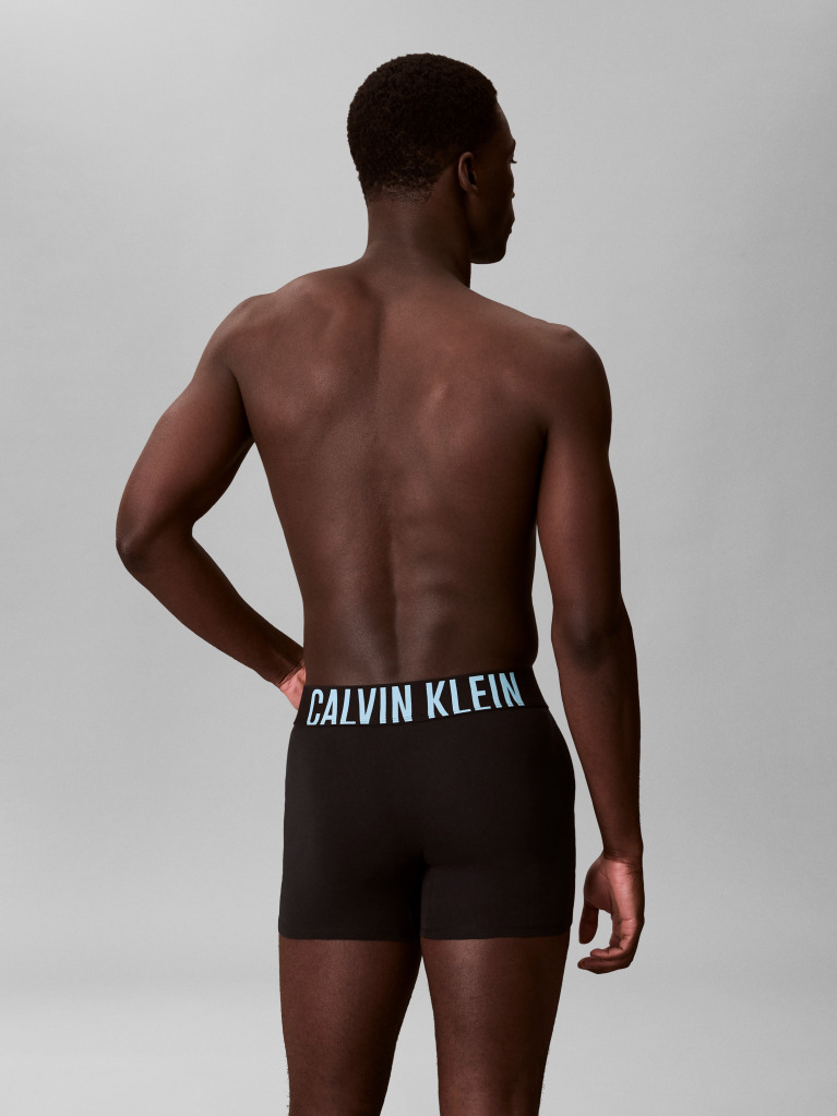 Black 3 Pack Boxer Briefs - Intense Power Cotton  Men