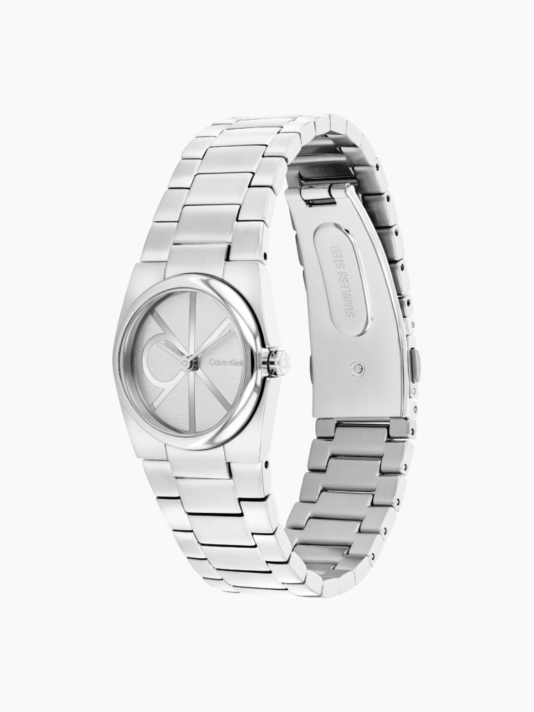 Silver Stainless Steel Watch  Women