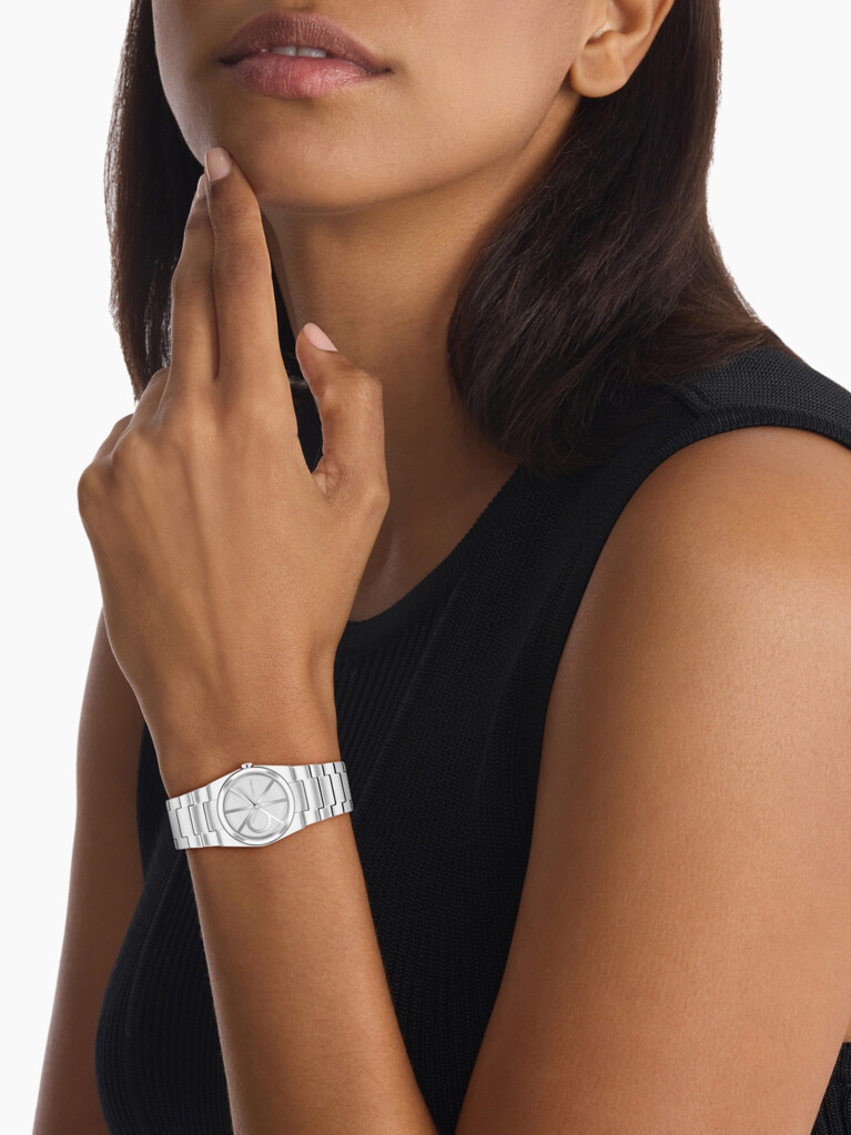 Silver Stainless Steel Watch  Women