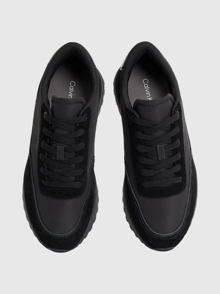 Black Low Cut Sneakers  Men
