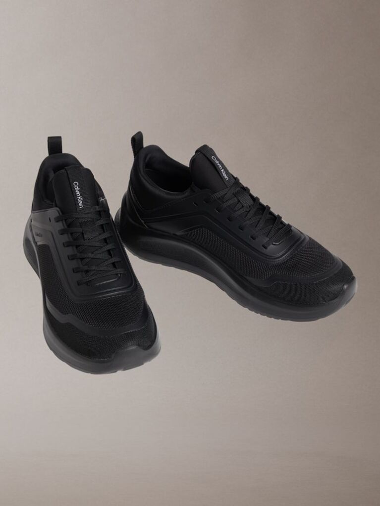 Black Zermatt - Lightweight Runner Trainers  Men