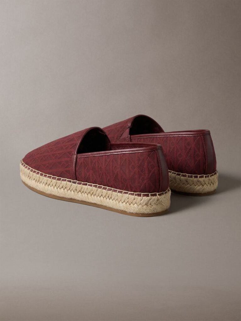 Red Emblem Logo Espadrilles  Women