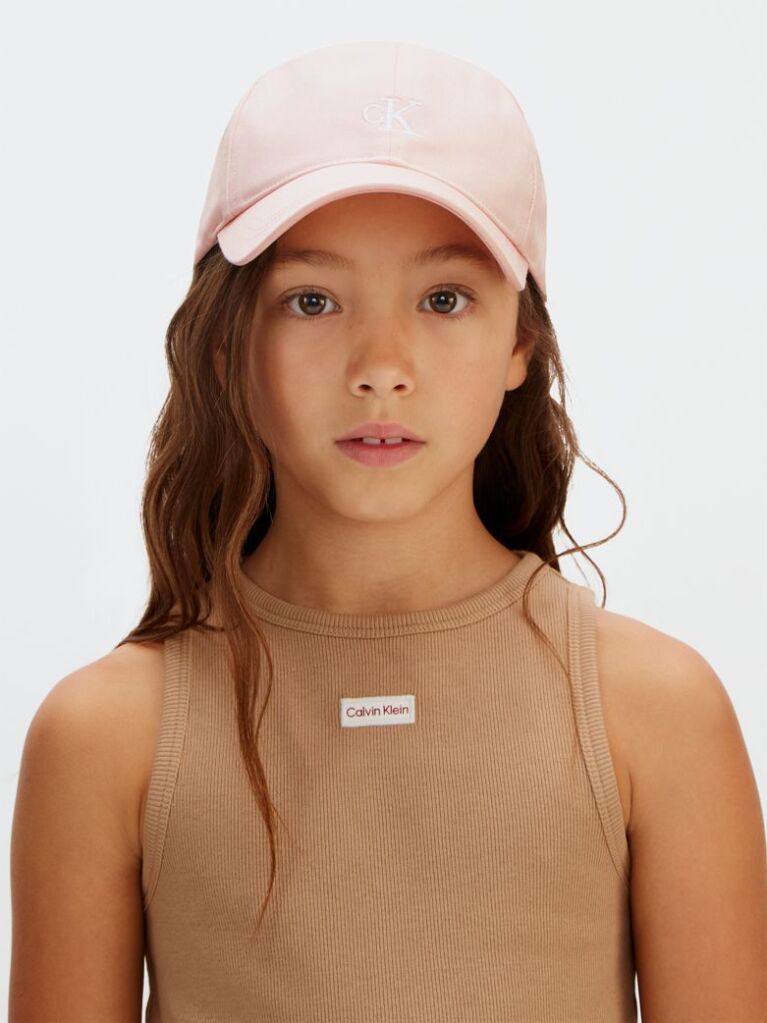 Pink Kids Organic Cotton Cap  Kids Unisex