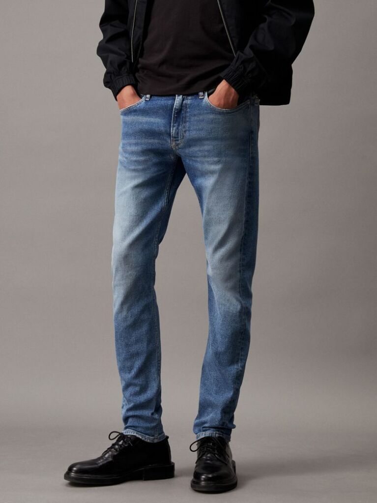 Denim Slim Tapered Jeans  Men