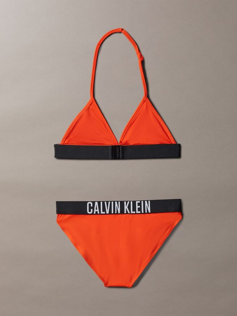 Red Girls Triangle Bikini Set - Intense Power  Girls