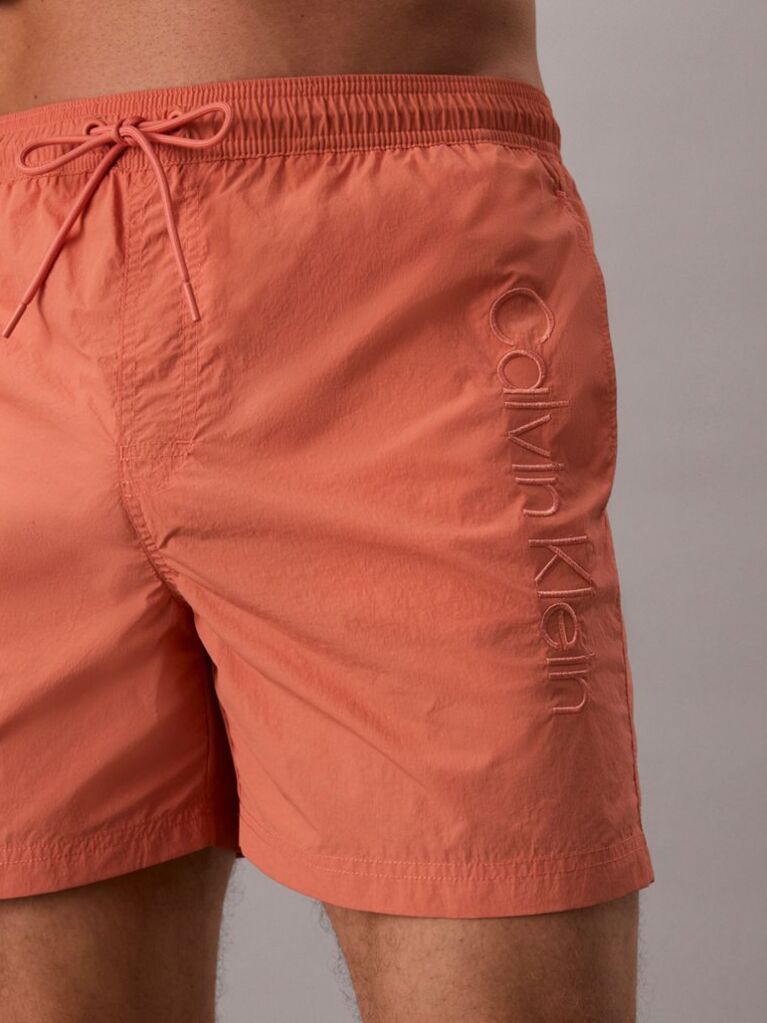 Orange Medium Drawstring Swim Shorts - CK Tech  Men