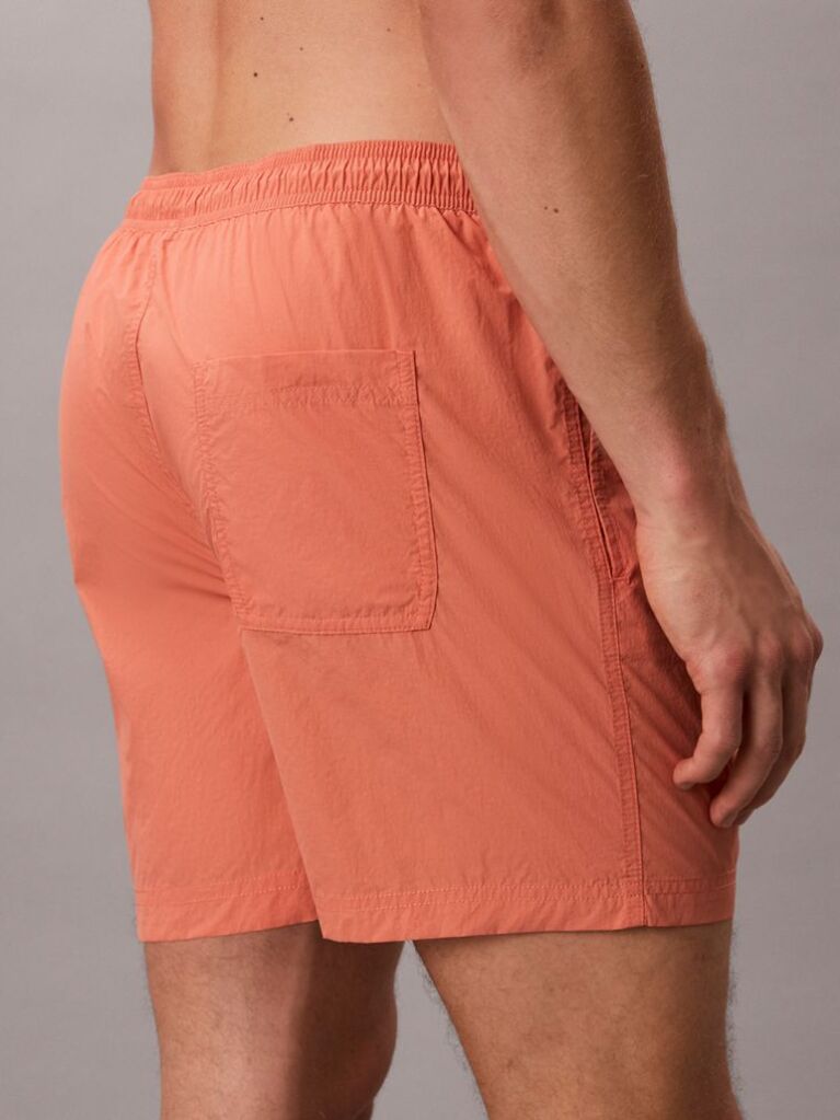 Orange Medium Drawstring Swim Shorts - CK Tech  Men