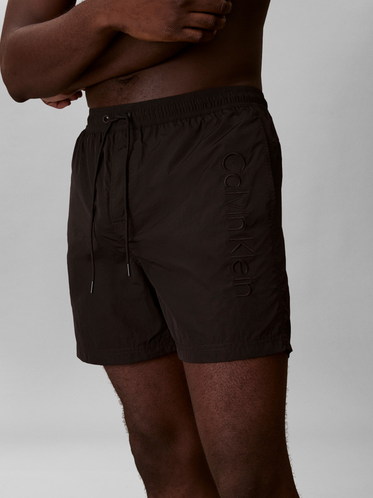 Black Medium Drawstring Swim Shorts - CK Tech  Men