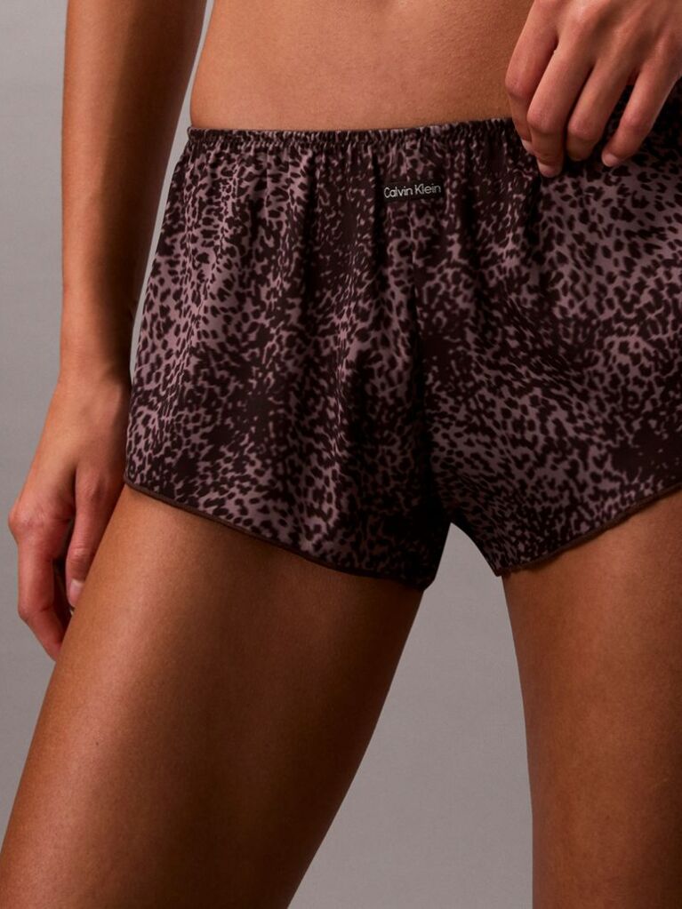 Καφέ Σλιπ Boy Shorts - Signature Satin  Γυναίκα