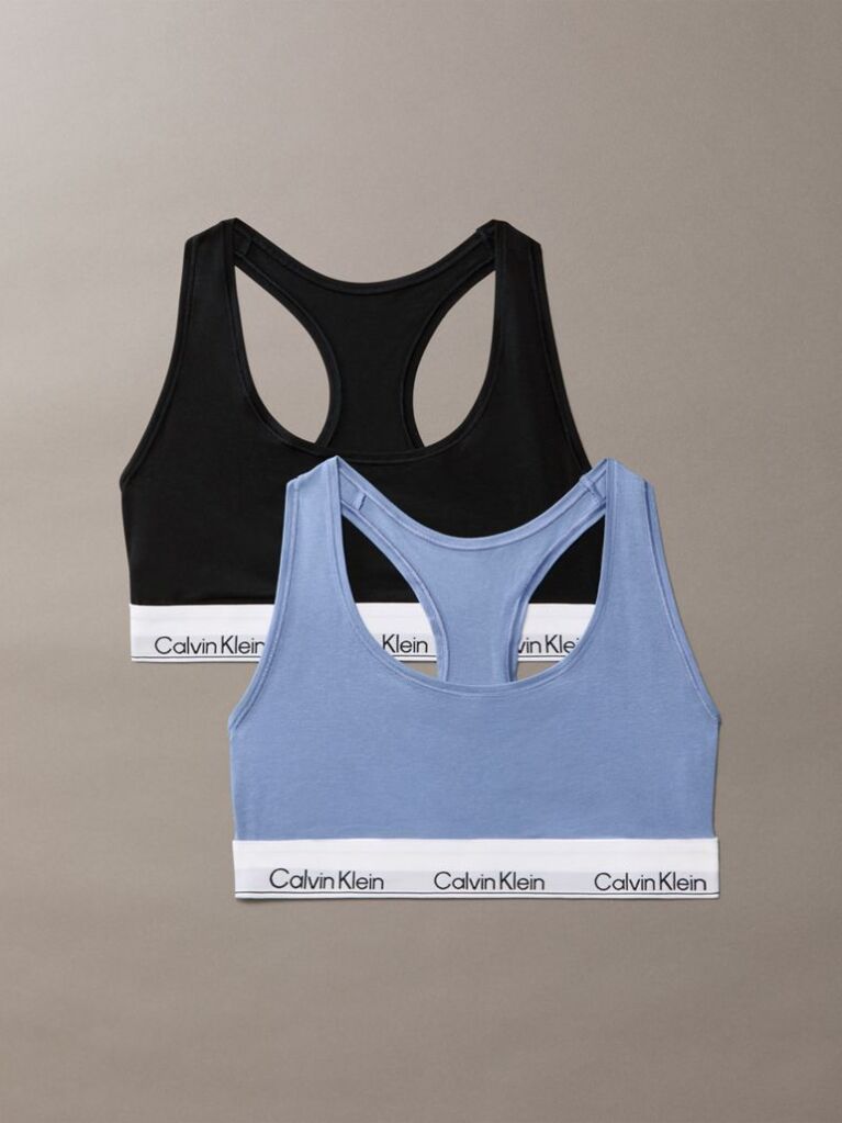 Multi 2 Pack Bralettes - Icon Cotton Modal  Women