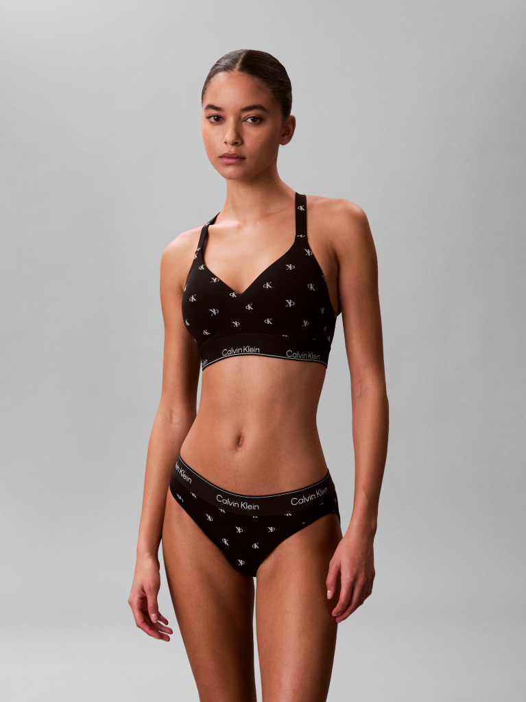 Black Lift Bralette - Icon Cotton Modal  Women