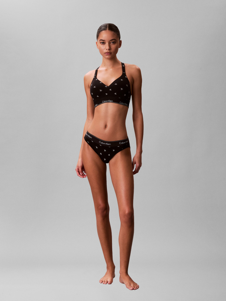 Black Lift Bralette - Icon Cotton Modal  Women