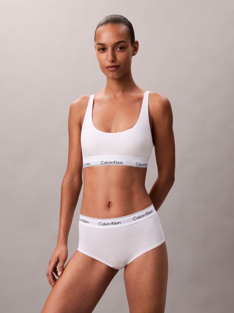 Λευκό Μπόξερ - Icon Cotton Modal  Γυναίκα