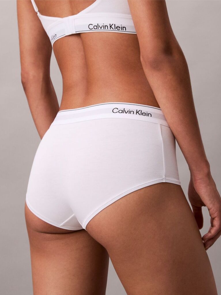 Λευκό Μπόξερ - Icon Cotton Modal  Γυναίκα
