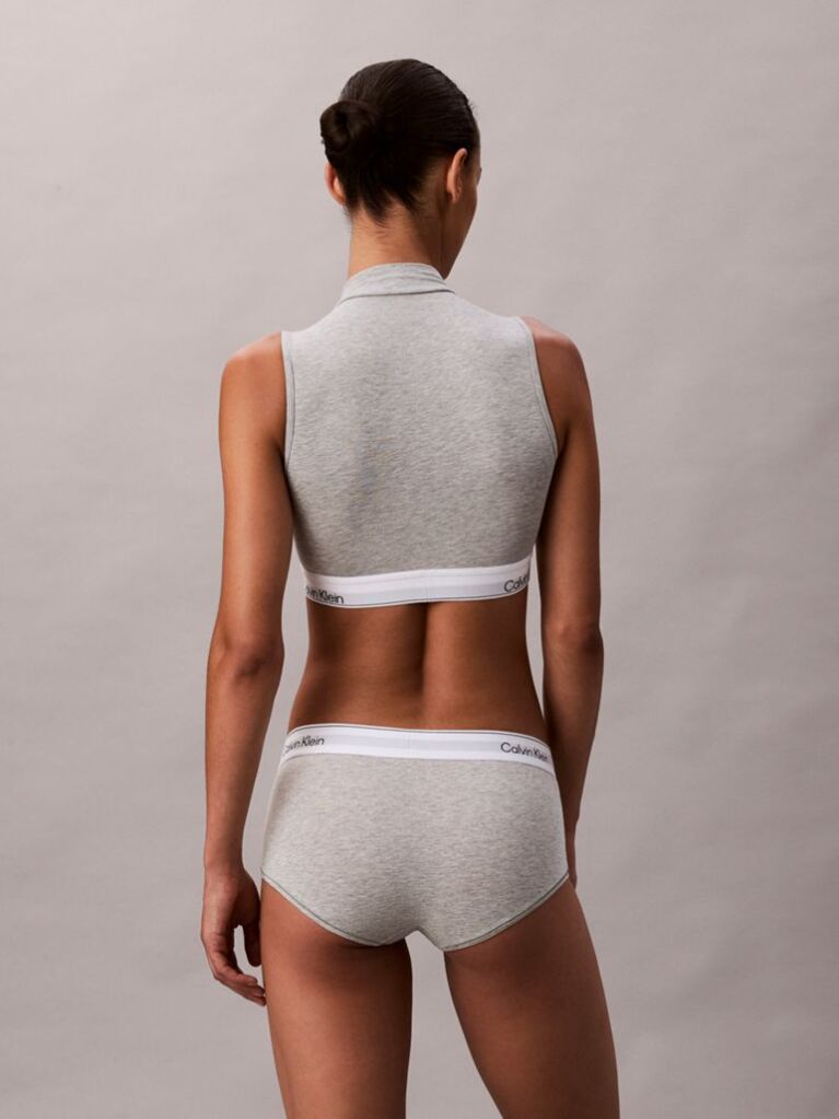 Γκρι Μπόξερ - Icon Cotton Modal  Γυναίκα