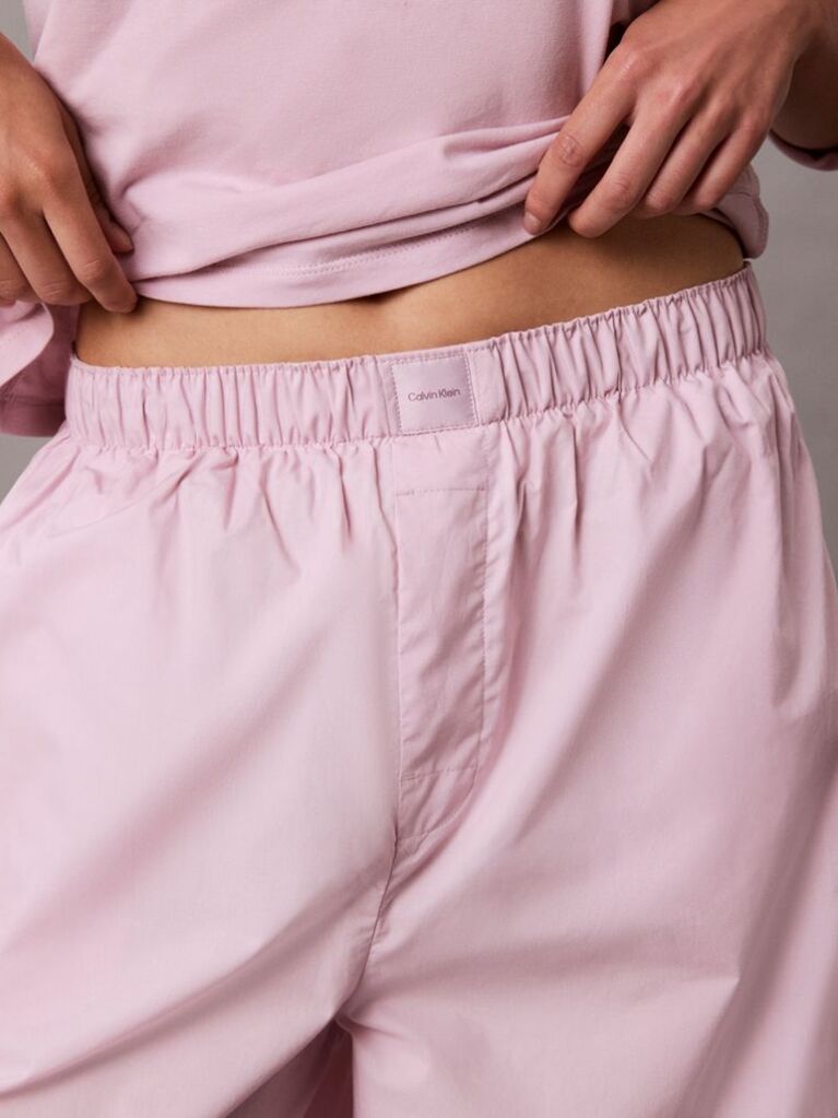 Pink Pure Cotton Long Pyjama Set  Women