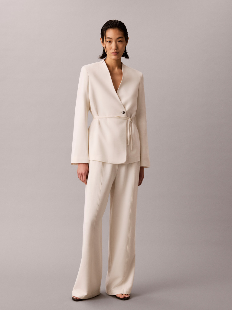 White Calvin Klein for women. Refined classics for a curated wardrobe. Minimalist essentials in signature silhouettes  Women