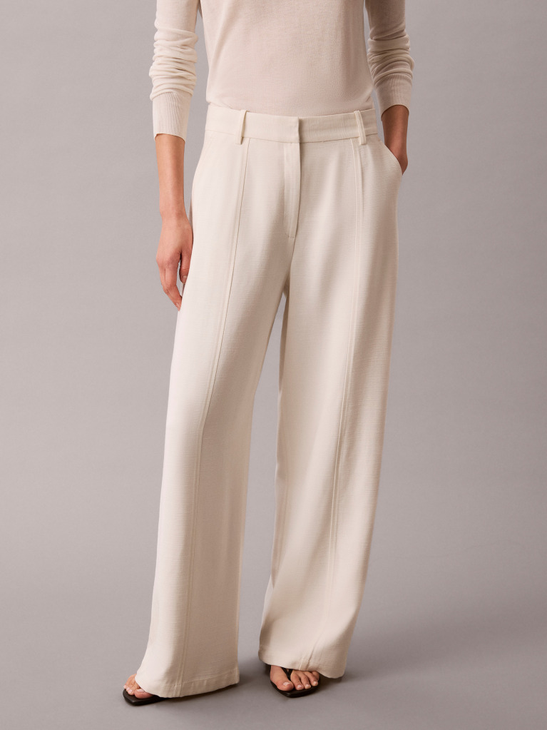 White Calvin Klein for women. Refined classics for a curated wardrobe. Minimalist essentials in signature silhouettes  Women