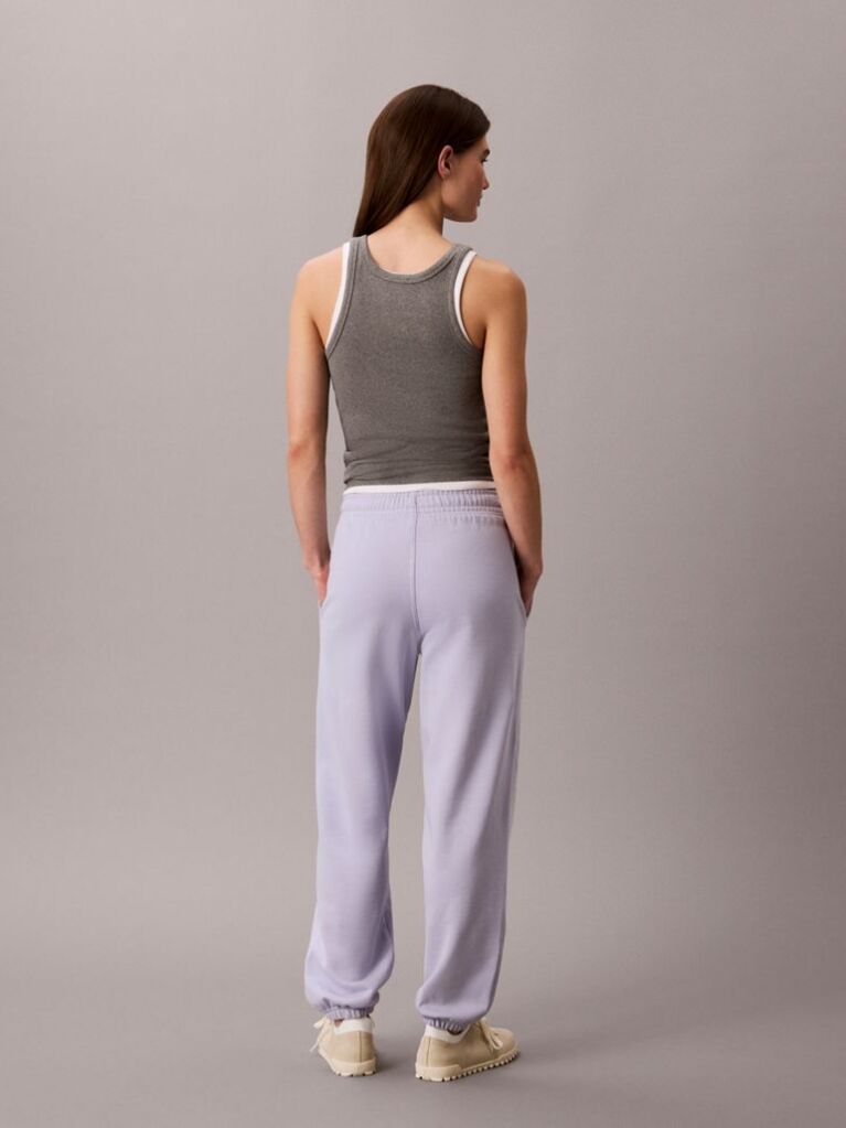 Purple Relaxed Monogram Joggers  Women