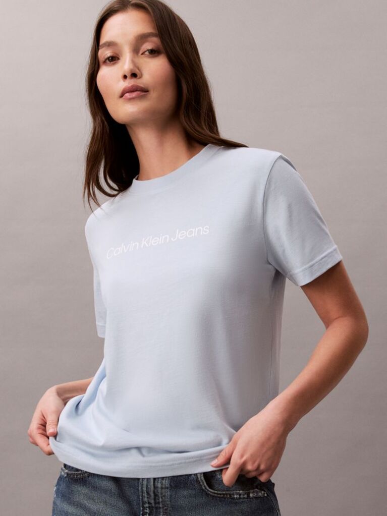Blue Short Sleeve T-Shirt  Women
