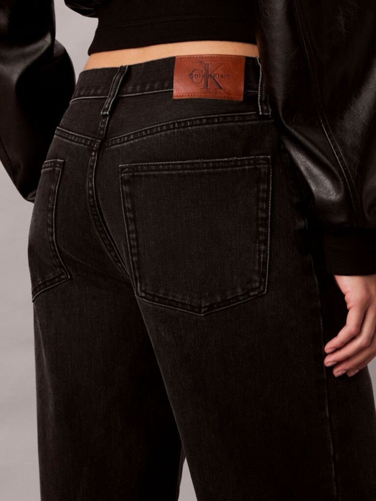 Black Wide Leg Jeans  Women