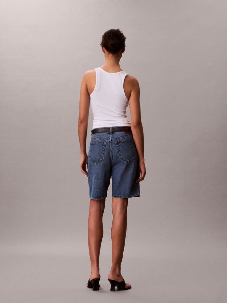 Denim Denim Bermuda Shorts  Women